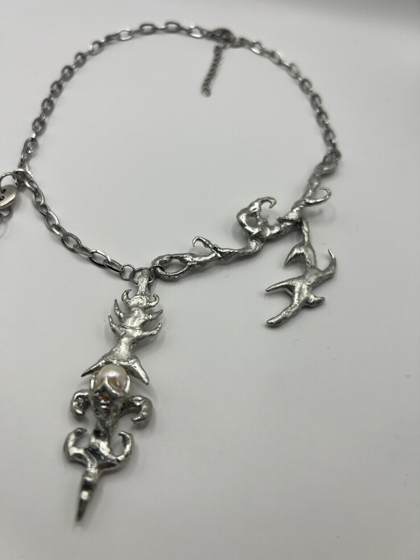 Sword of Pearls Necklace