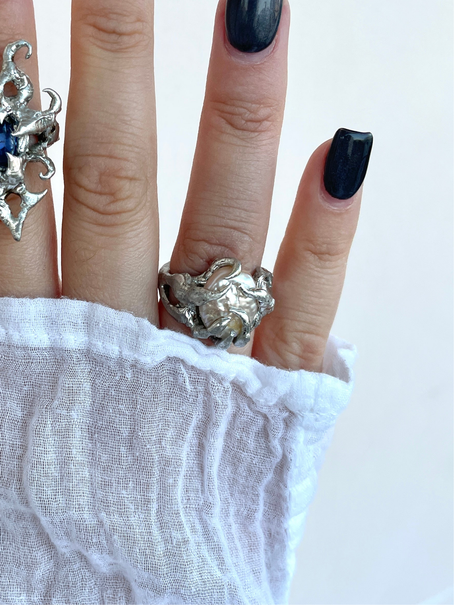 Mother of pearl ring