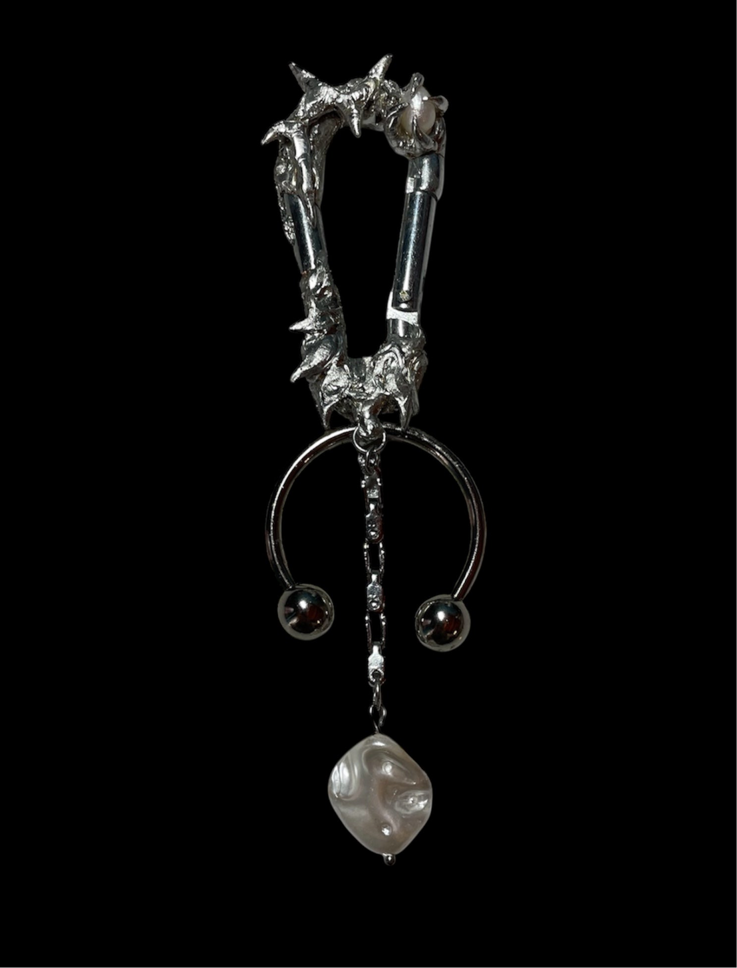 Pierced Scale Carabiner