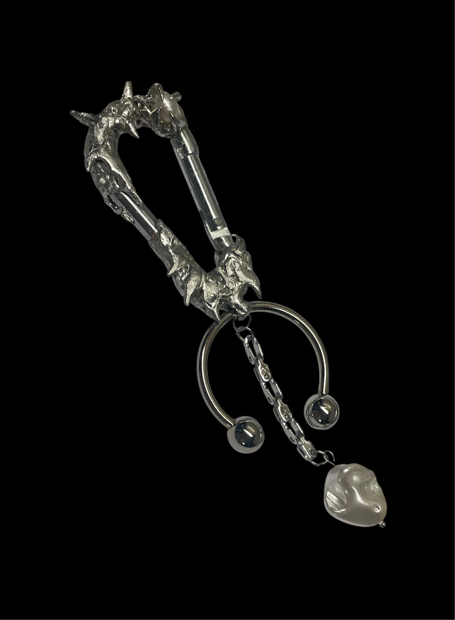 Pierced Scale Carabiner