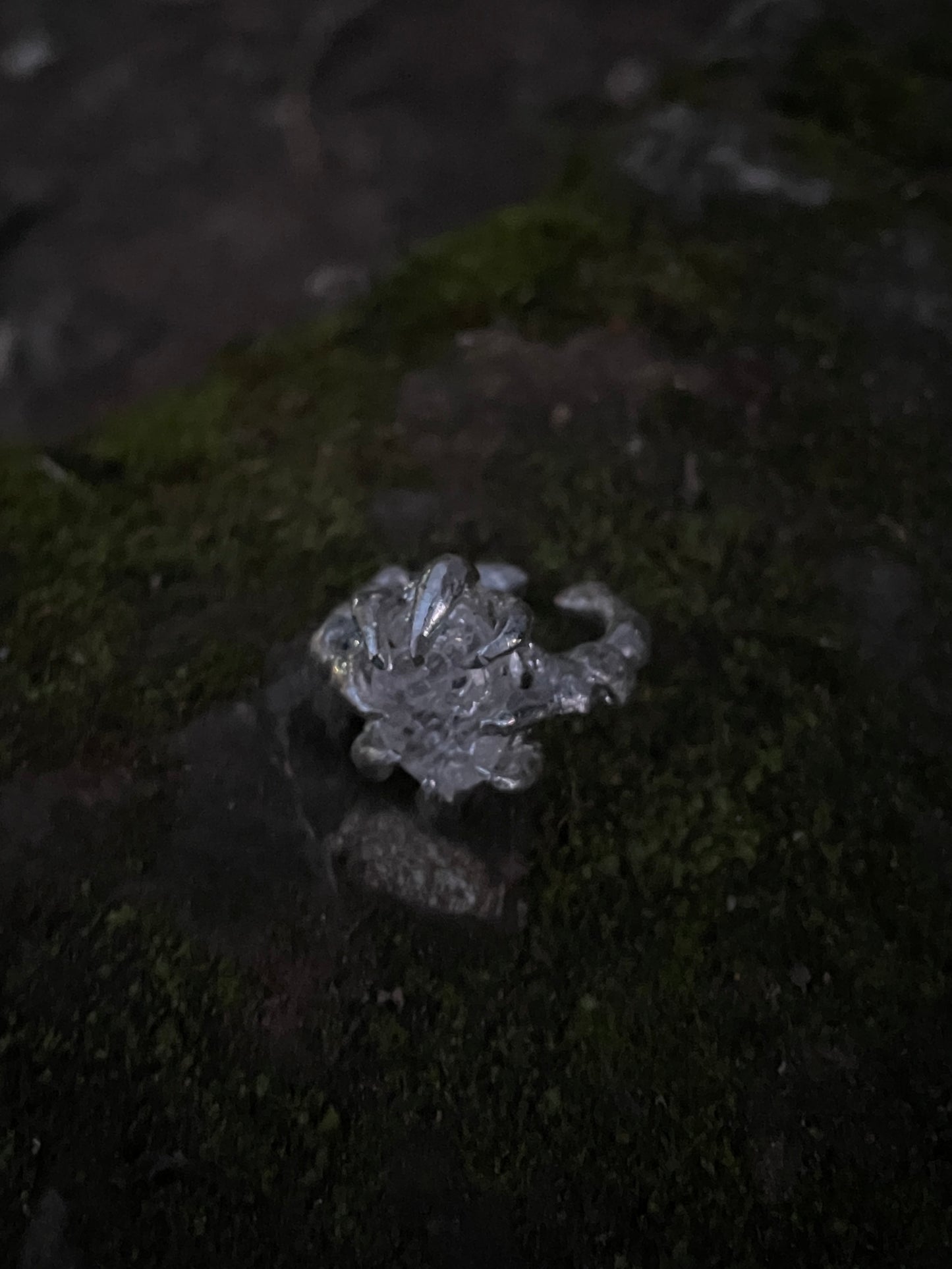 Cracked Tears Ring