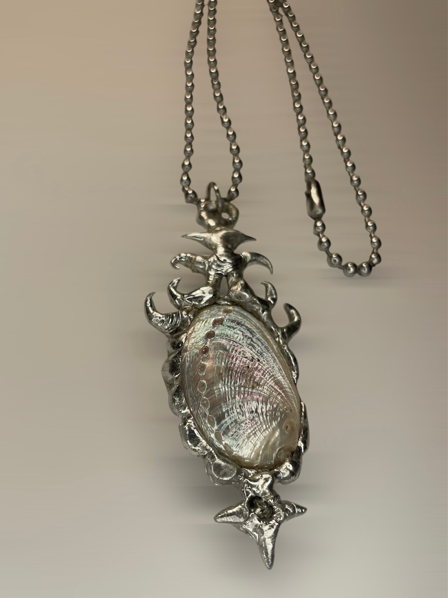 Moonlit Shell Pendant