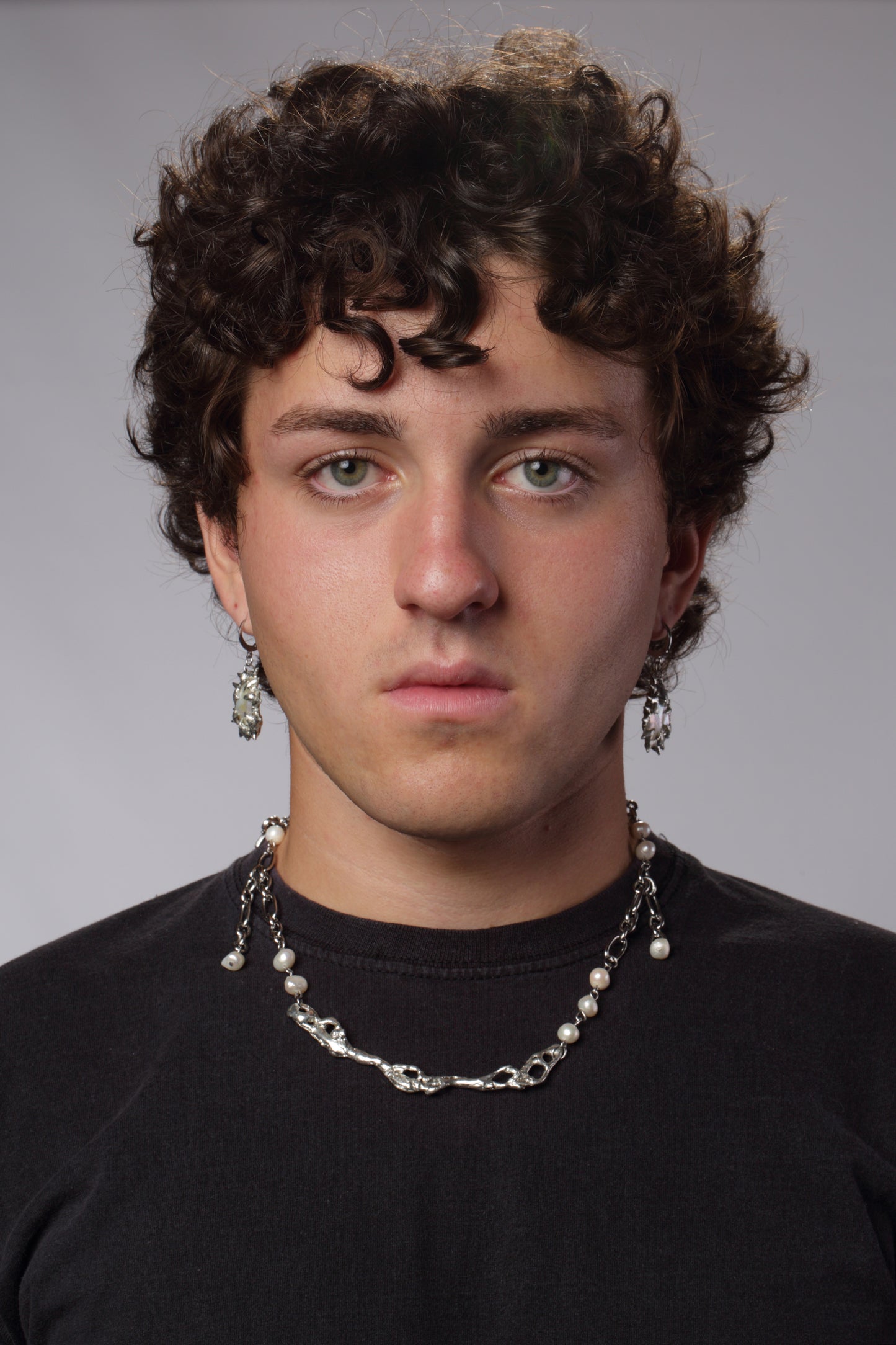 Molted Metal Necklace