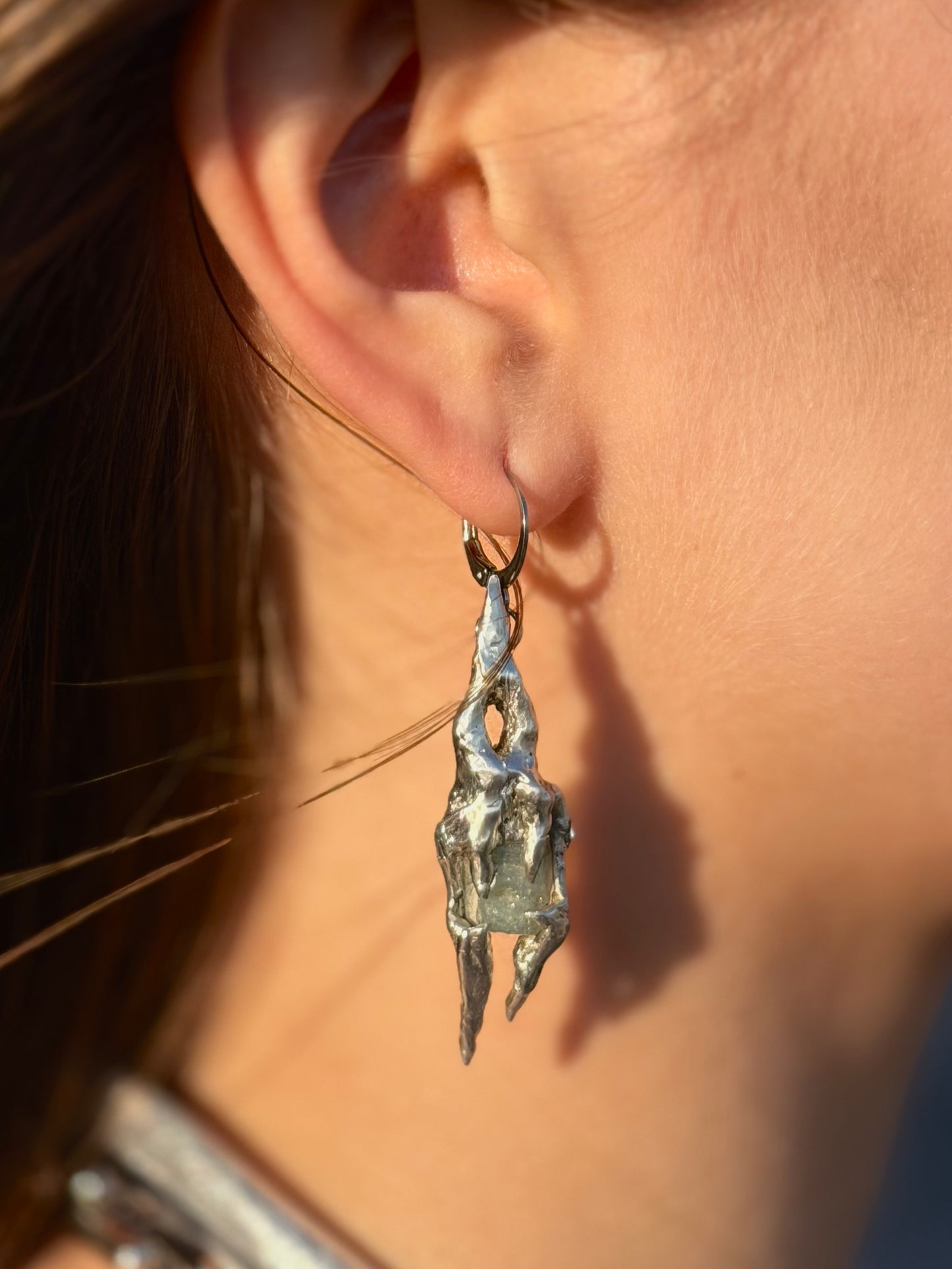 Molten Monolith Earrings