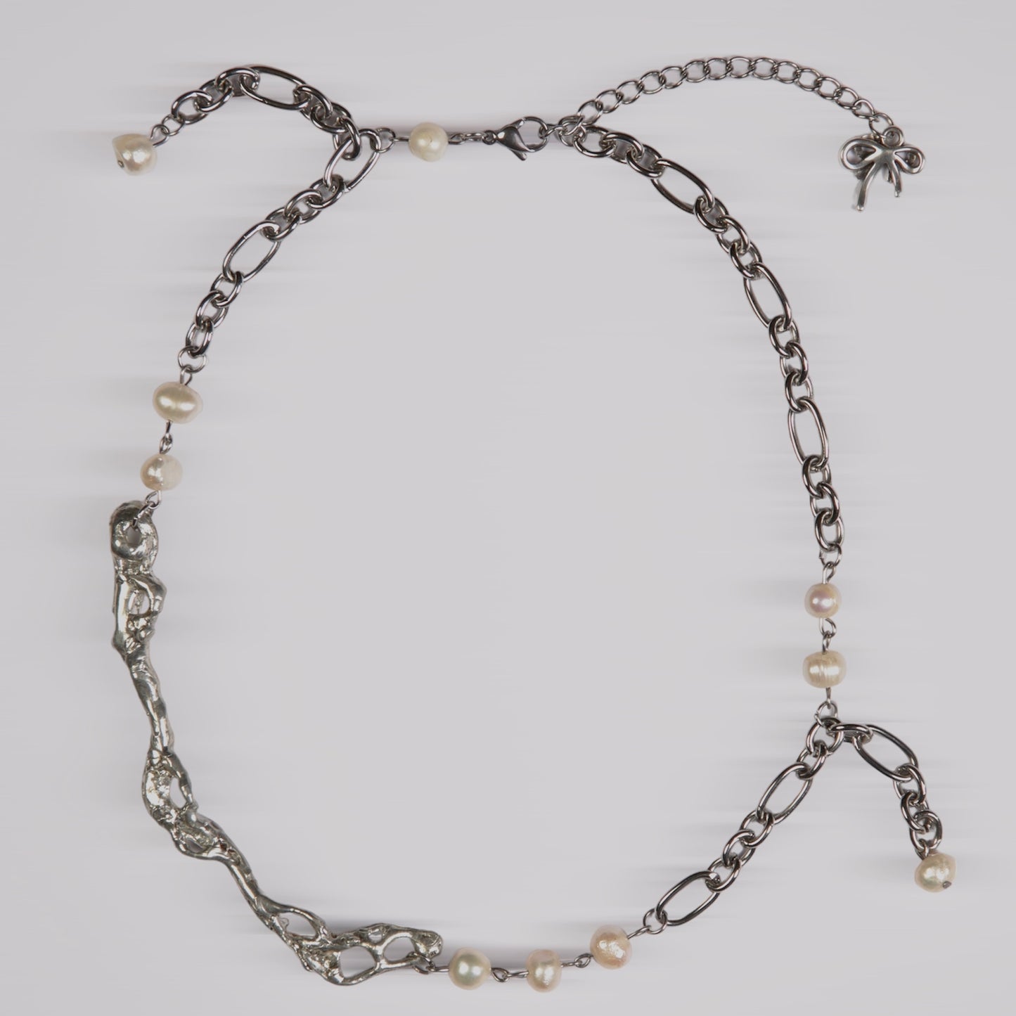 Molted Metal Necklace