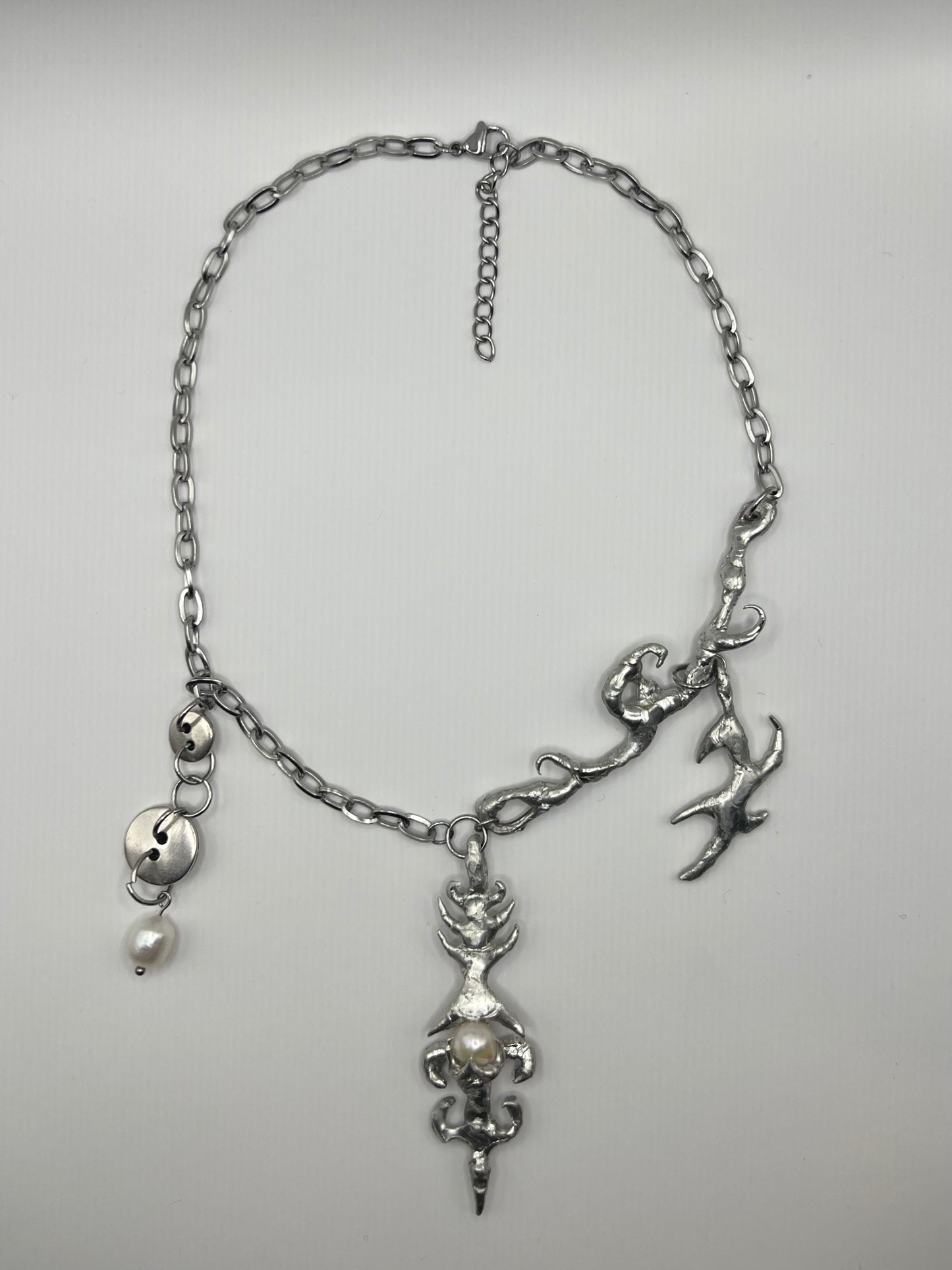 Sword of Pearls Necklace