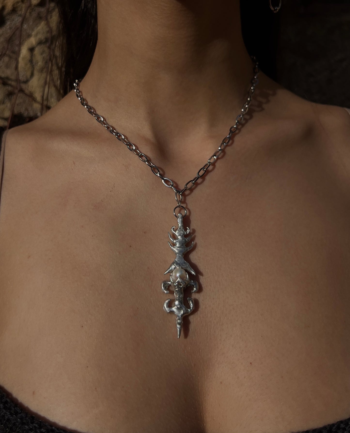 Sword of Pearls Pendant