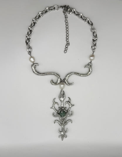 Emerald Bloom Necklace