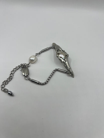 Crome Cross Bracelet