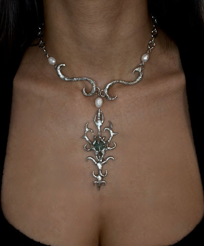 Emerald Bloom Necklace