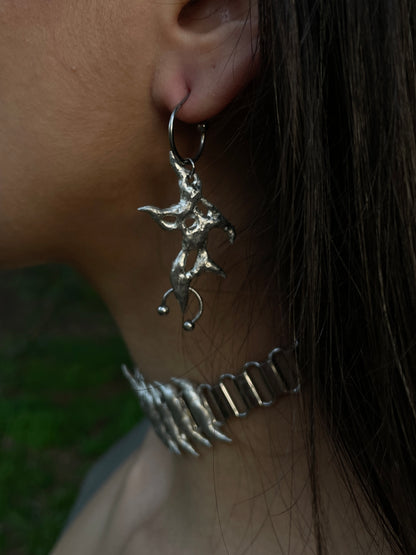 Molten Root Earrings