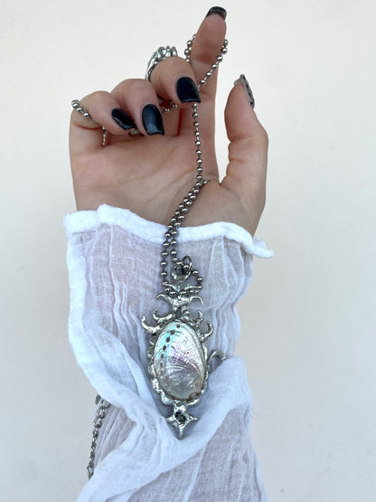 Moonlit Shell Pendant