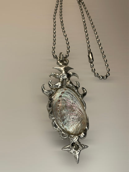 Moonlit Shell Pendant
