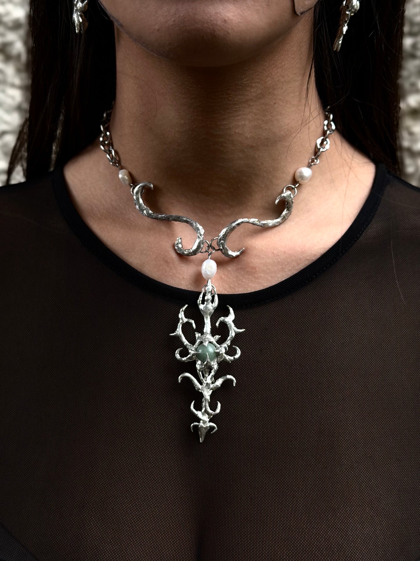 Emerald Bloom Necklace