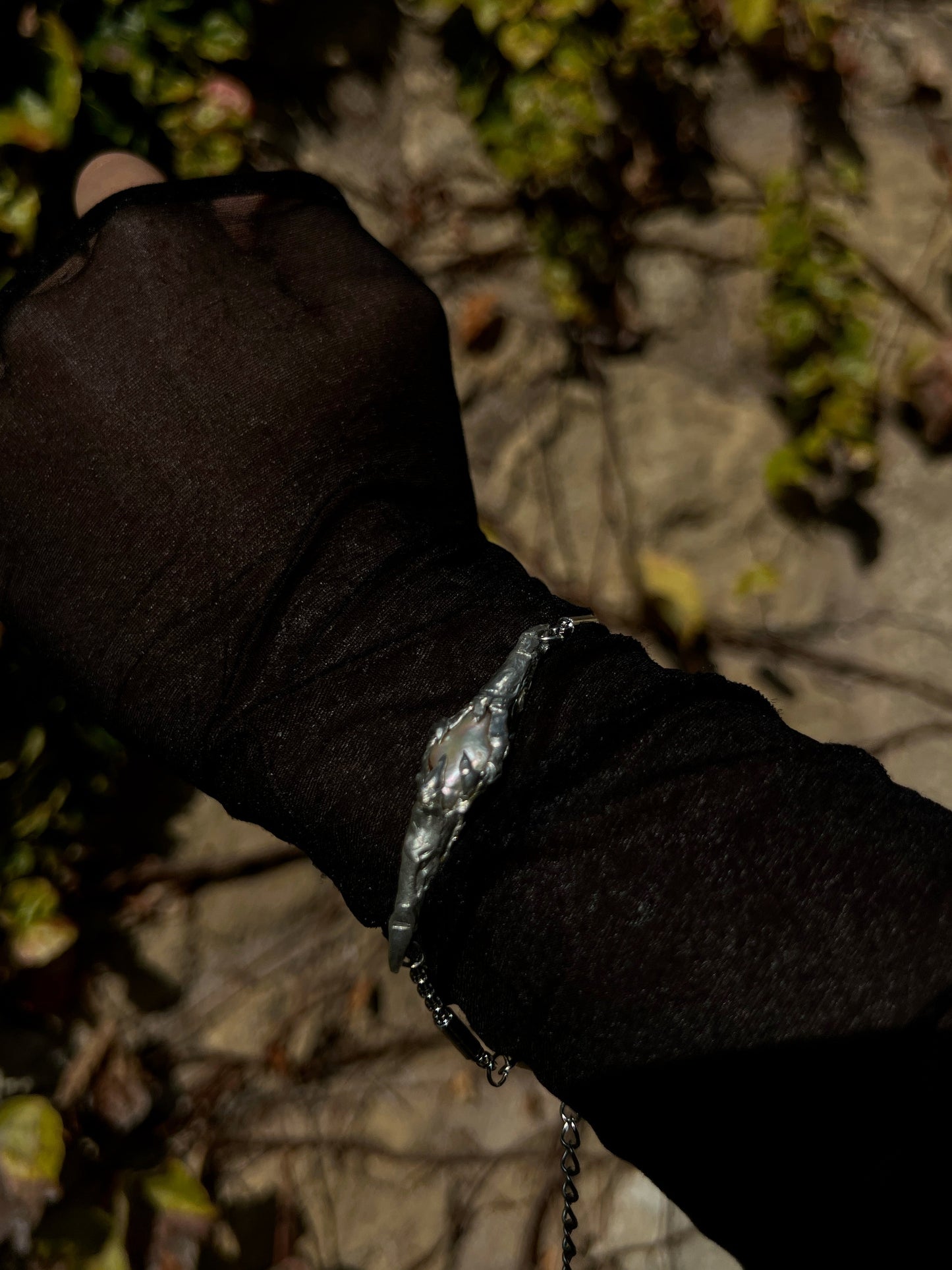 Crome Cross Bracelet