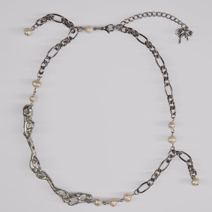 Molted Metal Necklace
