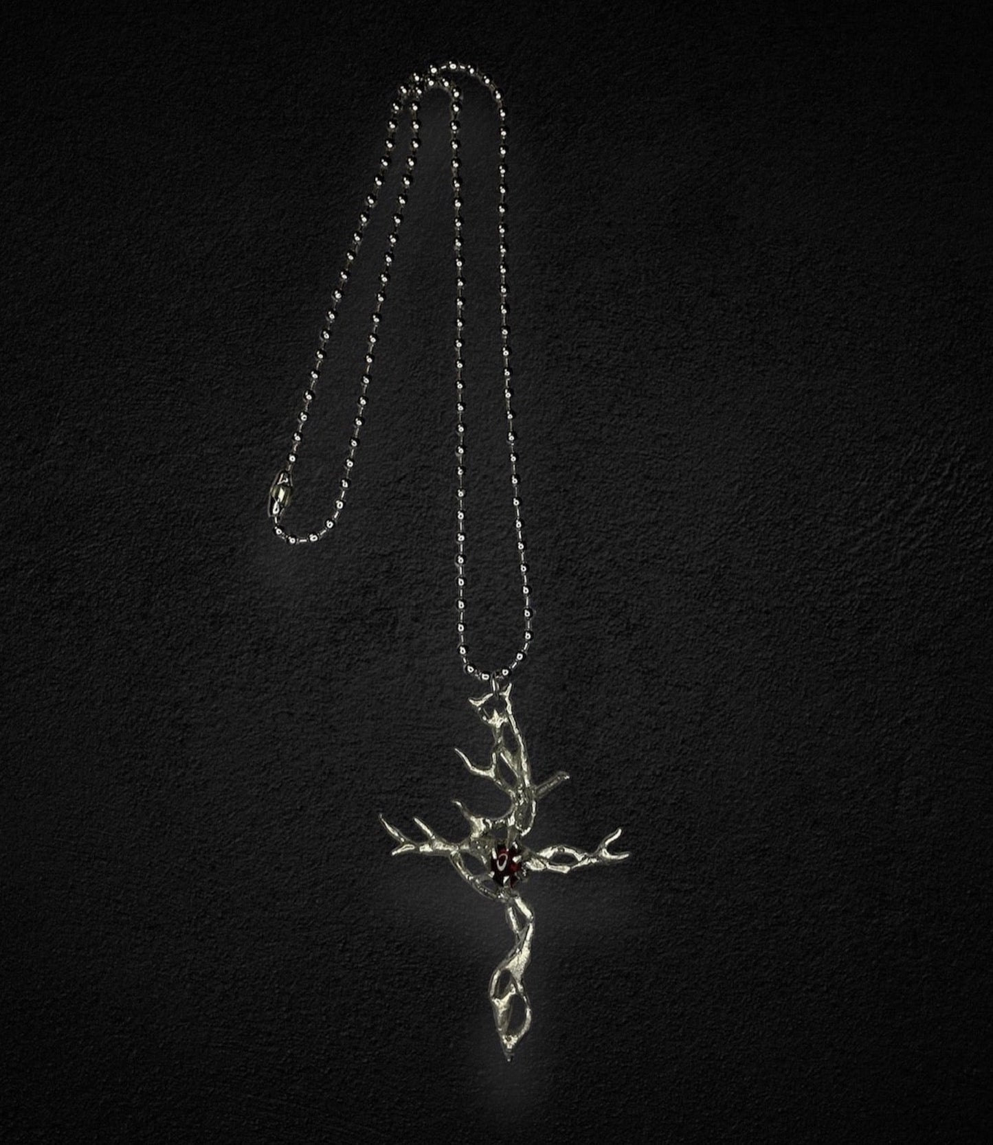 Chrome Blood Pendant