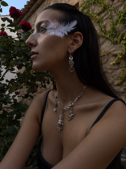 Sword of Pearls Necklace